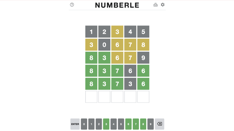 numberle